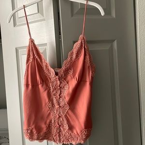 Free people Lacey blush colored camisole top size S. $25 OBO